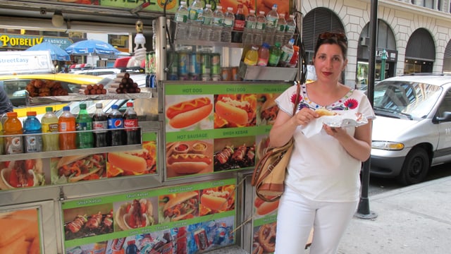 Daniela liebt das kulinarische Angebot in NYC. Daniela liebt das kulinarische Angebot in NYC.