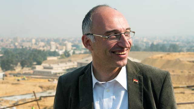 Porträt des designierten Museumsdirektor Tarek Tawfik Porträt des designierten Museumsdirektor Tarek Tawfik