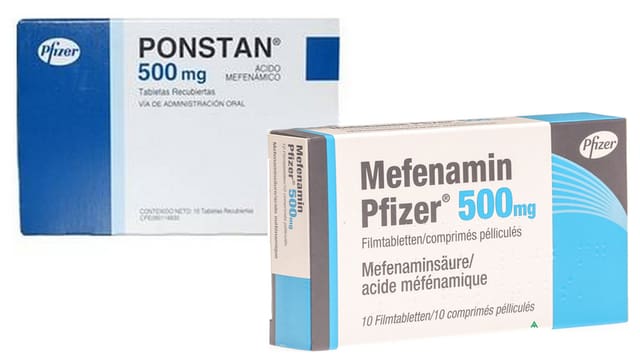 Zwei Medikamentenverpackungen. Zwei Medikamentenverpackungen.