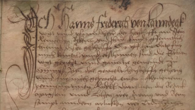 Altes Dokument mit alter Schrift. Altes Dokument mit alter Schrift.