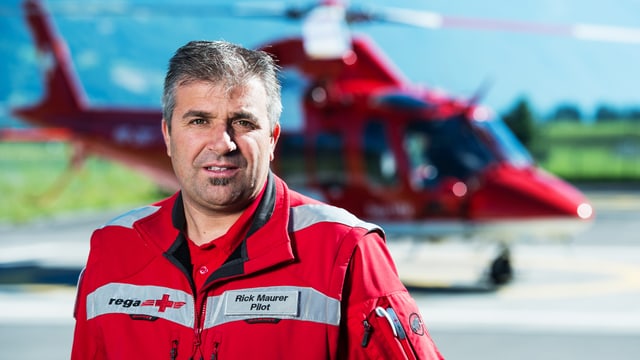Patrick «Rick» Maurer, Pilot und Basisleiter Patrick «Rick» Maurer, Pilot und Basisleiter