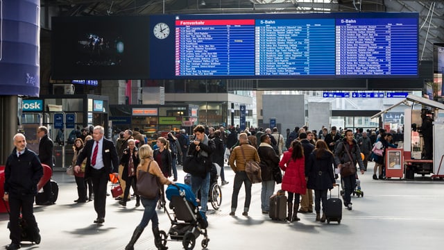 Schweizer Bahnnetz soll weiter ausgebaut werden