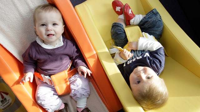 Babys in Krippe Babys in Krippe