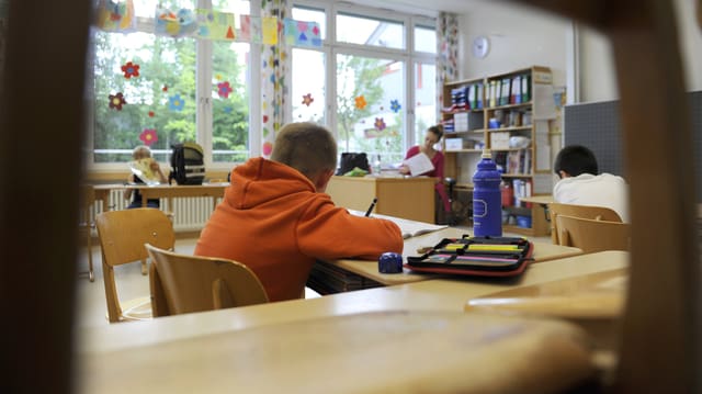 Blick in ein Schulzimmer Blick in ein Schulzimmer