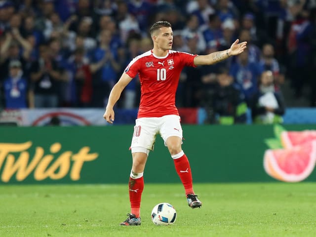Granit Xhaka in Aktion