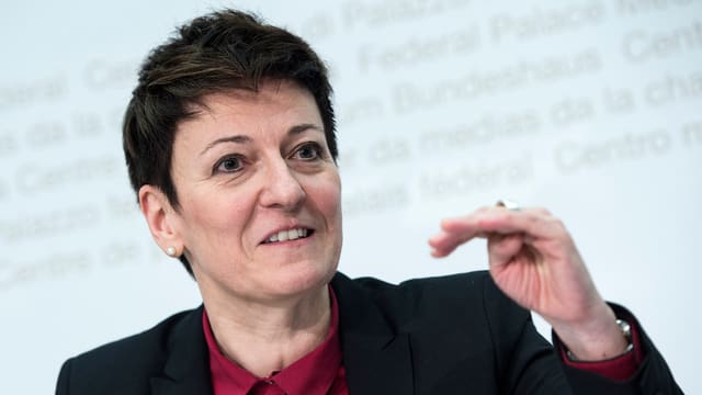 Fedpol-Direktorin Nicoletta della Valle. Fedpol-Direktorin Nicoletta della Valle.