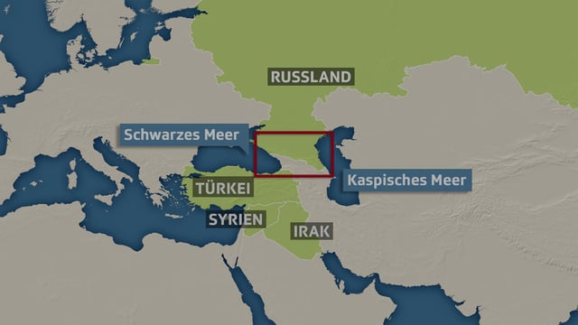 Karte von Russland. Karte von Russland.