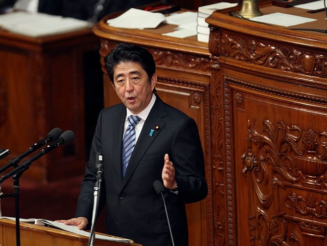 Shinzo Abe. Shinzo Abe.