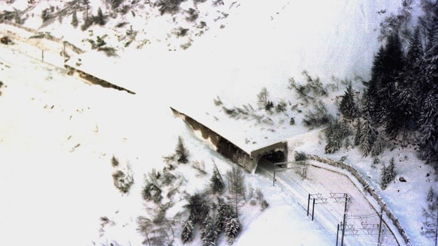 BLS-Linie am Lötschberg. BLS-Linie am Lötschberg.