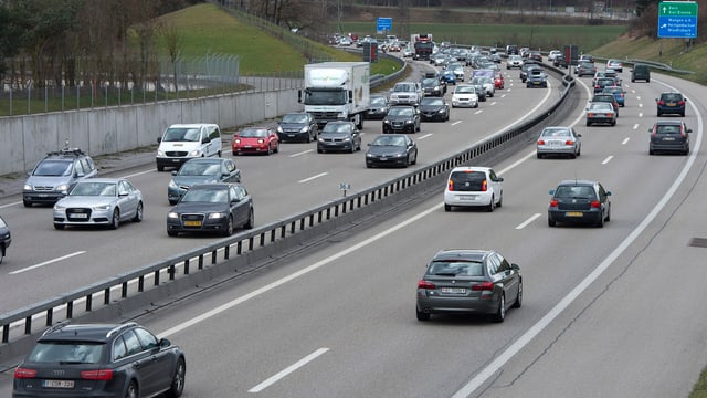 Autobahn bei Wangen Autobahn bei Wangen
