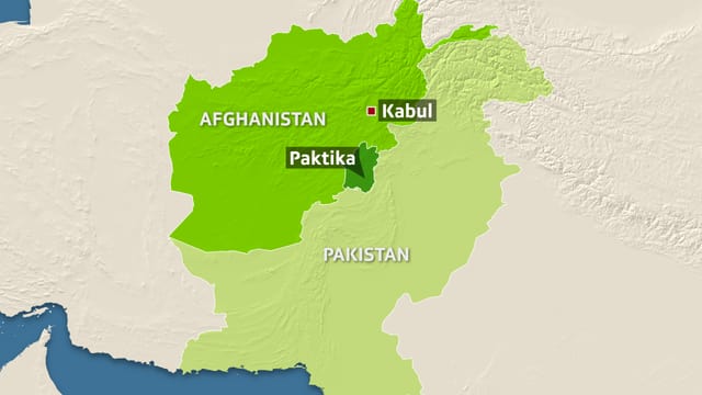 Karte von Afghanistan. Karte von Afghanistan.