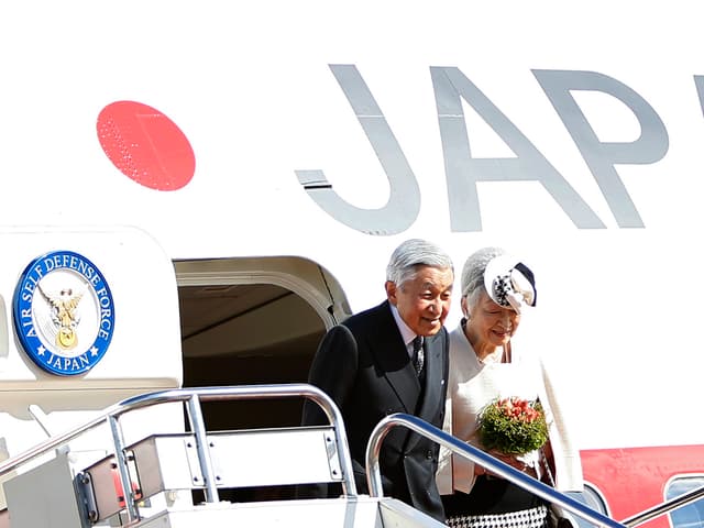 Kaiser Akihito und Kaiserin Michiko Kaiser Akihito und Kaiserin Michiko