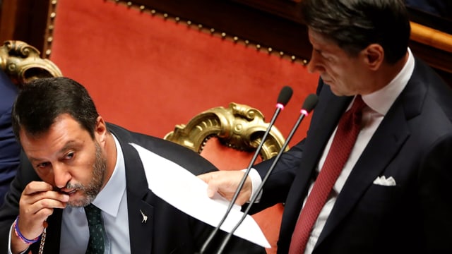 Conte mit Salvini Conte mit Salvini