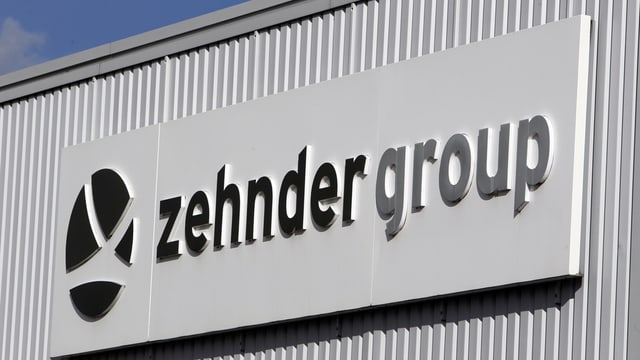 Gebäude mit Anschrift Zehnder Group. Gebäude mit Anschrift Zehnder Group.