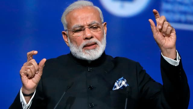 Der indische Premierminister Narendra Modi. Der indische Premierminister Narendra Modi.