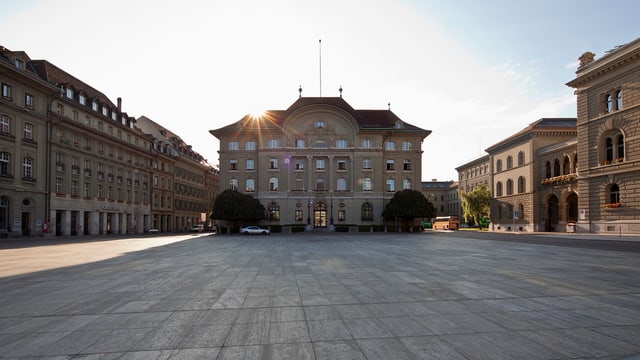 Hauptsitz der Nationalbank in Bern. Hauptsitz der Nationalbank in Bern.