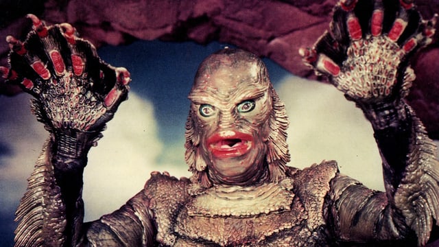 Ein Unterwassermonster. Ein Unterwassermonster.