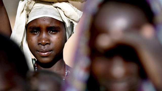 Junge Afrikanerinnen. Junge Afrikanerinnen.