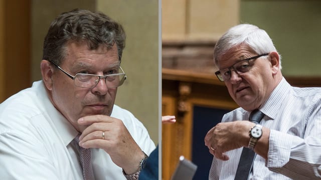 Porträt Bortoluzzi und Porträt Binder. Porträt Bortoluzzi und Porträt Binder.
