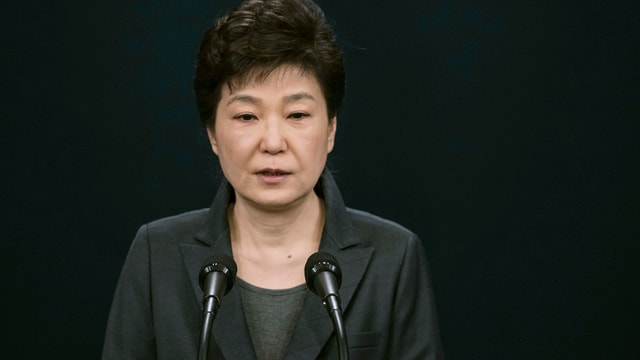 Nur noch bei den wenigsten beliebt: Südkoreas Präsidentin Park Geun Hye. Nur noch bei den wenigsten beliebt: Südkoreas Präsidentin Park Geun Hye.