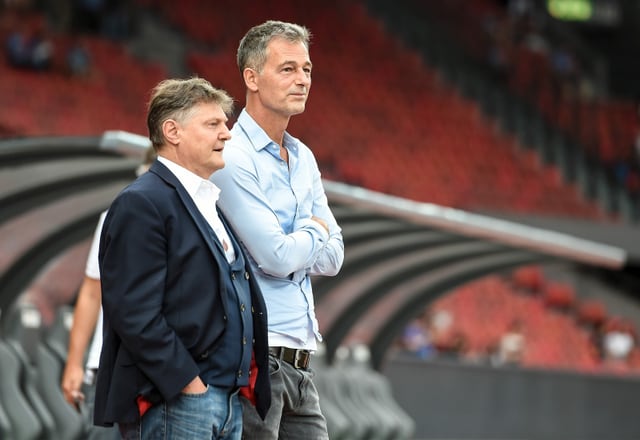 Ancillo Canepa und Thomas Bickel. Ancillo Canepa und Thomas Bickel.
