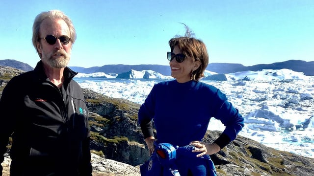 Steffen mit Doris Leuthard. Steffen mit Doris Leuthard.