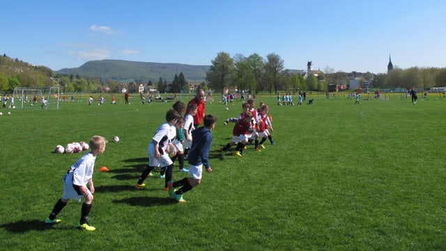Rennende Kinder Rennende Kinder