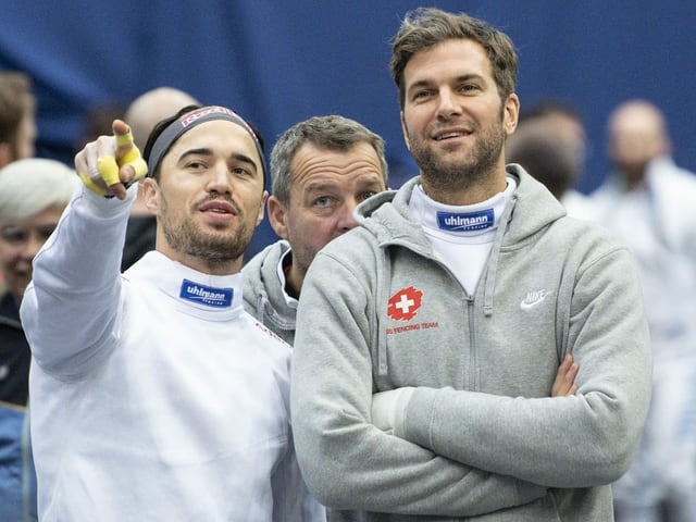 Max Heinzer (links) und Benjamin Steffen (rechts) stehen nebeneinander. Max Heinzer (links) und Benjamin Steffen (rechts) stehen nebeneinander.