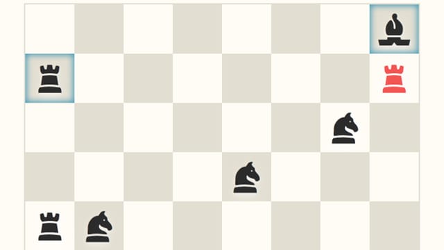 Screenshot des Games "No More Kings", ein Schachbrett. Screenshot des Games "No More Kings", ein Schachbrett.
