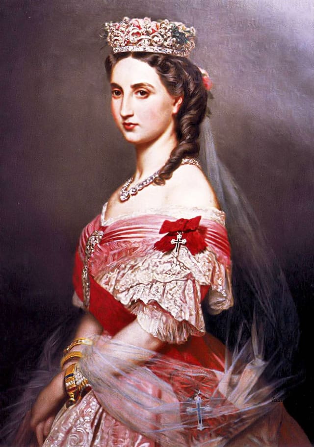 Porträt von Charlotte. Porträt von Charlotte.