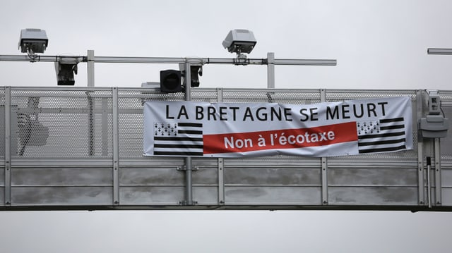 Banner gegen die Ökosteuer Banner gegen die Ökosteuer