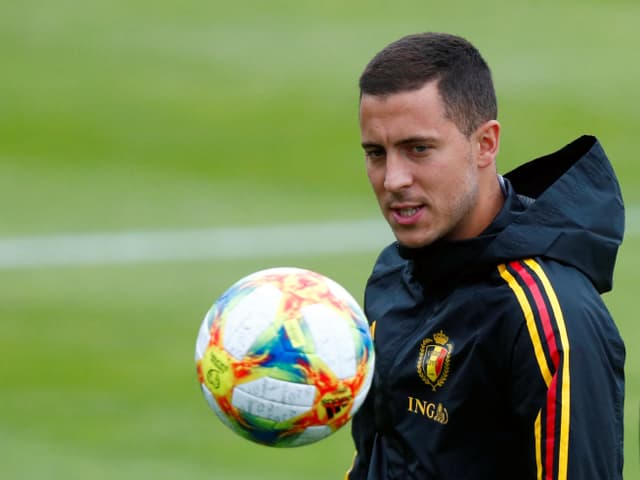 Hazard im belgischen Dress Hazard im belgischen Dress