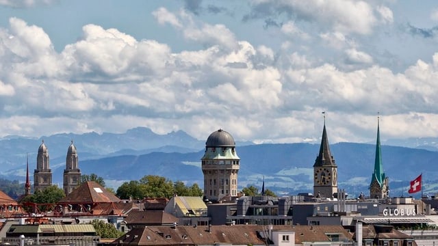 Skyline Zürich. Skyline Zürich.