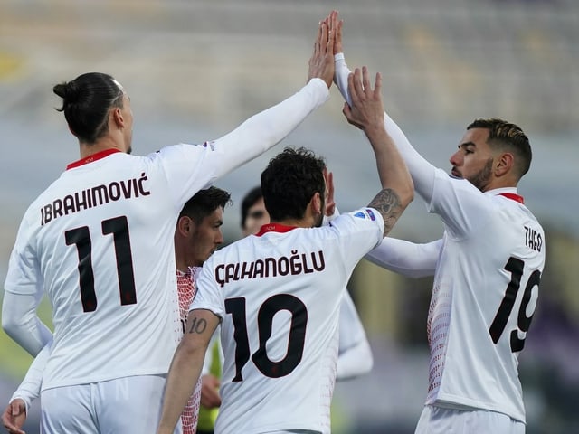 Zlatan Ibrahimovic jubelt.