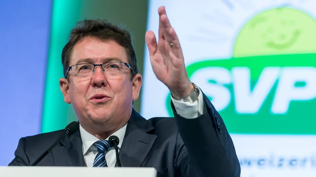 Albert Rösti, Präsident SVP Albert Rösti, Präsident SVP
