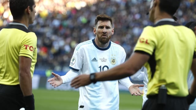 Die Conmebol bestraft Messi