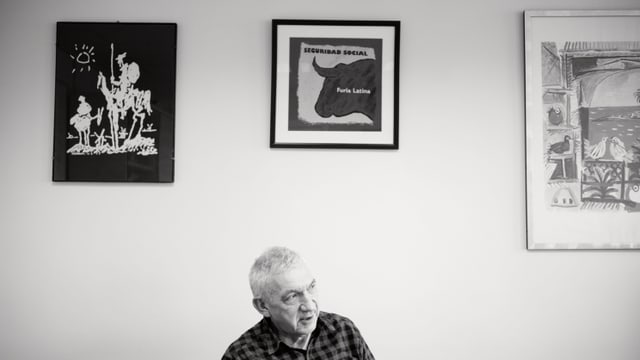 Daniel Gottlieb unter drei kleinen Bildern Daniel Gottlieb unter drei kleinen Bildern