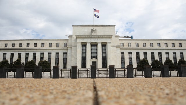 Sitz der US-Notenbank. Sitz der US-Notenbank.