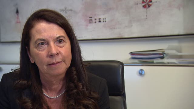 Martina Wa<gner Eichin in ihrem Büro. Martina Wa<gner Eichin in ihrem Büro.