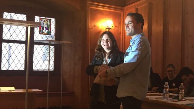 Pascal Paijc e Carla Maissen Pascal Paijc e Carla Maissen