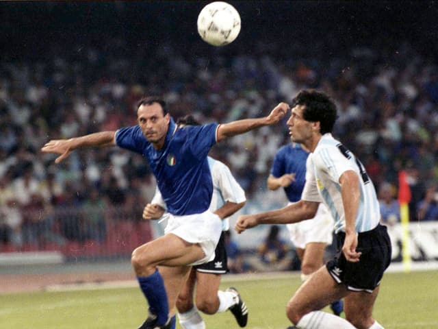 Salvatore Schillaci bei der WM 1990