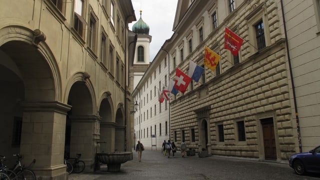 Regierungsgebäude des Kantons Luzern.