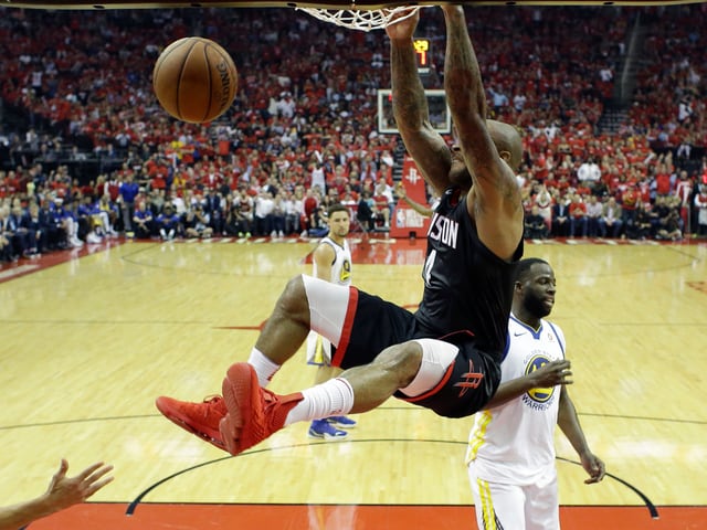 Houstons P.J. Tucker. Houstons P.J. Tucker.