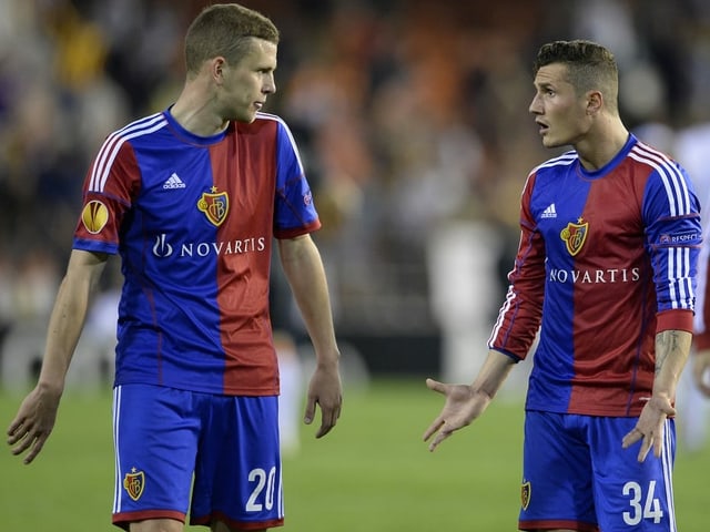 Fabien Frei und Taulant Xhaka Fabien Frei und Taulant Xhaka