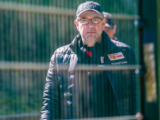 Union-Coach Urs Fischer. Union-Coach Urs Fischer.