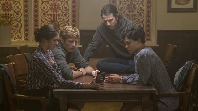 Von links nach rechts: Nina Dobrev, James Norton, Diego Luna und Kiersey Clemons in «Flatliners». Von links nach rechts: Nina Dobrev, James Norton, Diego Luna und Kiersey Clemons in «Flatliners».
