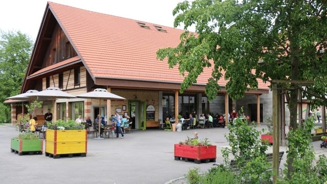 Blick auf das Restaurant «Burgrainstrube» in Alberswil. Blick auf das Restaurant «Burgrainstrube» in Alberswil.