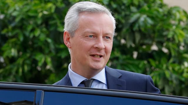 Der französische Finanzminister Bruno Le Maire Der französische Finanzminister Bruno Le Maire