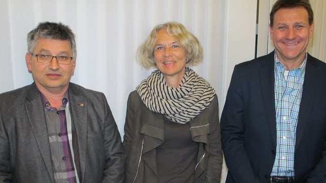 Gesprächsrunde mit Annette Joos, Edgar Bischof und Andreas Zuberbühler (09.03.2015)