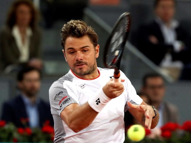 Stan Wawrinka trifft in der Startrunde von Rom auf David Goffin. Stan Wawrinka trifft in der Startrunde von Rom auf David Goffin.